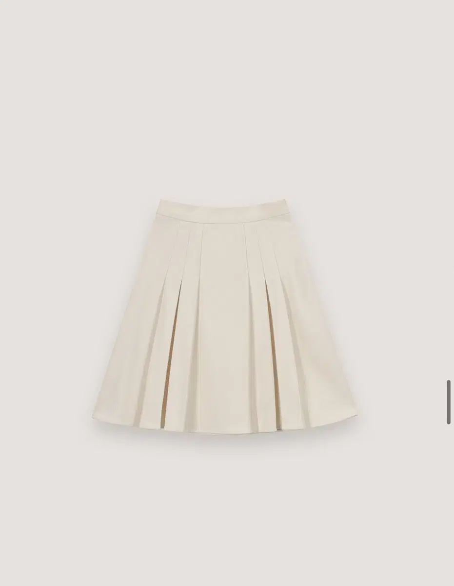 더티스 PLEATS MIDI SKIRT_TT4W504IV